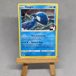Pokemon Prize Pack Series 4 Cosmos Holo Kyogre 036/159 - Play Stamped - Image 1