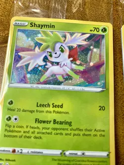 Shaymin 015/185 Cosmos Holo Promo 2020 Pokemon Card SEALED (2 Cards) - Image 2