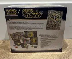 Pokemon TCG Surging Sparks Pokemon Center Elite Trainer Box ETB SEALED NEW ✅✅ - Image 3
