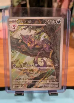 2025 Pokemon SV White Flare WHT EN Liepard Illustration Rare #137/086 - Image 1