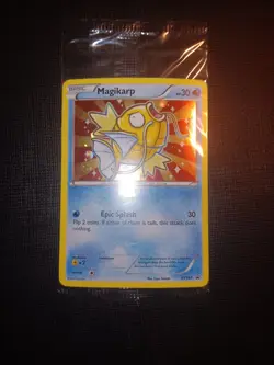 Pokemon Magikarp XY 143 Black Star Promo Fart Swirl/ HD Swirl Sealed Mint!🌀 - Image 5