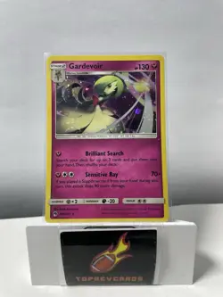 Gardevoir 141/214 Lost Thunder Cosmos Holo Rare Pokemon Read Description - Image 1