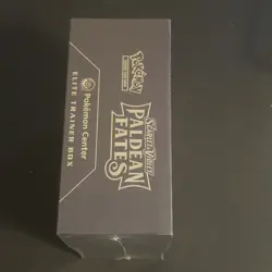 Pokemon Center TCG Paldean Fates ETB Elite Trainer Box No Rips Or Tears W Case - Image 2