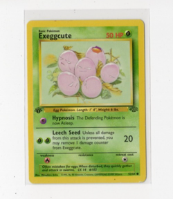 Pokemon TCG Jungle #52/64 Exeggcute 1st Edition - Image 1
