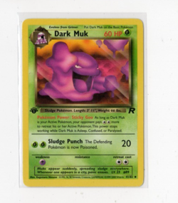Pokemon TCG Dark Muk Team Rocket 41/82 Uncommon 1st Edition - Image 1