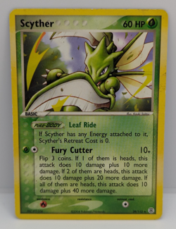 Scyther 29/112 FireRed & LeafGreen Regular MP Pokemon - Image 1