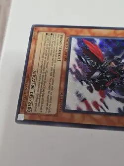 Yugioh Gorz The Emissary Of Darkness Secret Rare DLG1-EN000 Limited Edition NM - Image 3