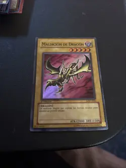 Yugioh Curse Of Dragon Spanish LDD-S066 Legend Of Blue Eyes NM Super Rare - Image 1