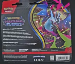 Pokemon TCG Mega Evolution Phantasmal Flames 3 Pack Blister Sneasel Promo Cards - Image 3