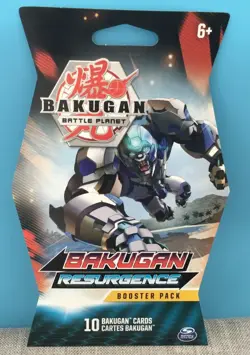 One Bakugan Battle Planet Resurgence Booster Pack 10 Cards In A Pack - Image 1