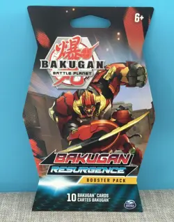 One Bakugan Battle Planet Resurgence Booster Pack 10 Cards In A Pack - Image 3