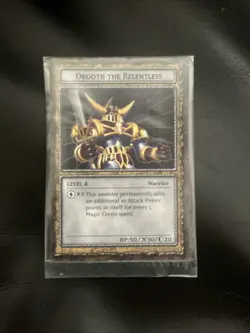 Orgoth the Relentless Dungeon Dice Monsters Card - Image 1