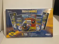 Presstine Pokemon Card Bundle 5 Packs 50+ Cards 5+ Holo or Rare Sealed Box - Image 1