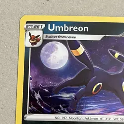 Umbreon SWSH129 Holo Rare Promo Pokemon Card - Image 2