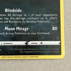 Umbreon SWSH129 Holo Rare Promo Pokemon Card - Image 5