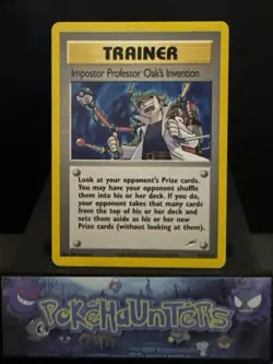 Pokemon Card Impostor Professor Oak's Invention 94/105 Neo Destiny Light Play - Image 1