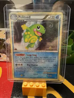 2010 HS Unleashed Set Pokemon Card 07 Politoed - Image 1