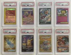 Pokemon Card Lot. All Graded PSA 9 or 10 Starmie V Pikachu V Charizard GX plus! - Image 1