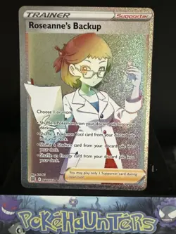 Pokemon Card Roseanne's Backup 180/172 Secret Rare Brilliant Stars Near Mint - Image 1