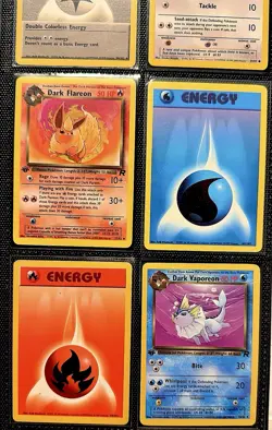 Pokemon TCG 1999 Vintage 1st Edition, Holo, Rare - Eevee Evolutions 99 Card Lot - Image 2