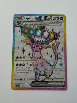 Prismatic Evolutions Espeon EX 175 Promo Card - Near Mint - Image 1