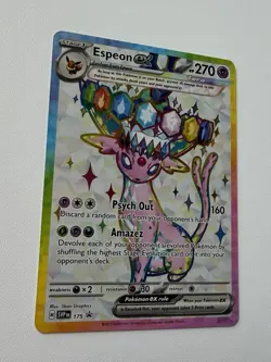 Prismatic Evolutions Espeon EX 175 Promo Card - Near Mint - Image 2