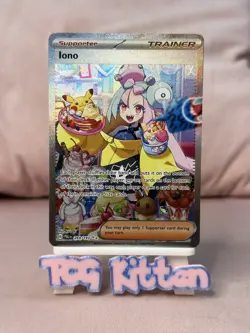 Iono 269/193 Special Illustration Rare Paldea Evolved Pokemon Card 'B' TCGKITTEN - Image 1