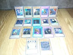 Vintage Yu-Gi-Oh Tcg Card Lot Of 17 Holos 1st/Unlimited Edition - Image 1