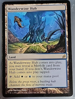 MTG Wanderwine Hub Lorwyn 280/301 Regular Rare - Image 1