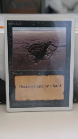 Sinkhole - Unlimited (2ED) 1993 - MTG Magic the Gathering - Common - Image 1