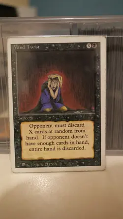 Mind Twist - Revised (3ED) 1994 - MTG Magic the Gathering - Rare - Image 1