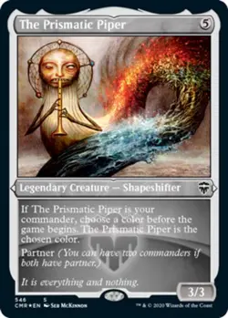 1x The Prismatic Piper - Foil Etched NM-Mint, English Commander Legends MTG Magi - Image 1