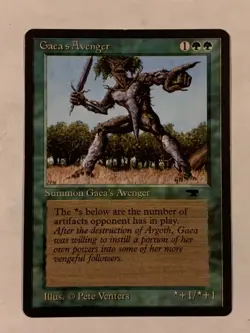 MTG Gaeas Avenger Antiquties English Rare "Vintage" - Image 1