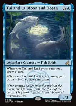1x Tui and La, Moon and Ocean NM Eng MTG - Avatar The Last Airbender - Image 1