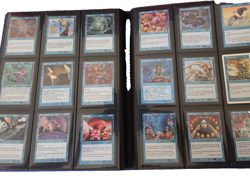 MTG Vintage collection circa 1995-2002 All Blue with Folder. Lightly played. - Image 1