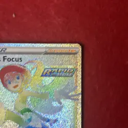 Korrinas Focus 174/163 Rainbow Secret Rare Battle Styles M/NM Pokemon TCG - Image 3