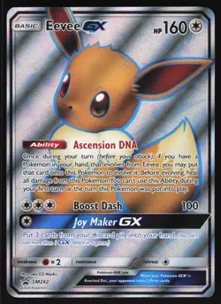 Eevee GX - SM242 - Full Art - Sun & Moon Black Star Promo - Pokemon 5 - Image 1