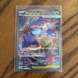 Pokemon TCG Mega Latias EX Special Illustration 181/132 Rare Mega Evolution - Image 1