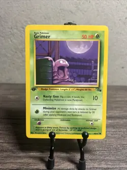 Grimer - 48/62 - 1st Edition Fossil - Common - Pokemon - Fast Shipping-LP! - Image 1