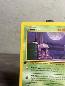 Grimer - 48/62 - 1st Edition Fossil - Common - Pokemon - Fast Shipping-LP! - Image 2
