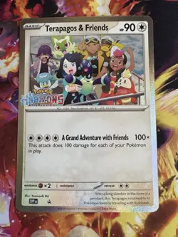 Terapagos & Friends SVP EN Black Star Promo Pokemon TCG Holo Rare Jumbo Oversize - Image 1