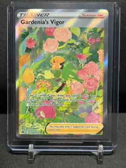 Gardenia's Vigor GG61/GG70 Galarian Gallery Holo Pokemon 2023 Crown Zenith NM - Image 1