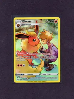 Flareon TG01/TG30 Swsh09: Brilliant Stars Trainer Gallery Holo Pokemon - Image 1