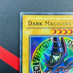 Yu-Gi-Oh! Dark Magician LOB-005 1st Edition Ultra Rare Asian English EX - VG - Image 2