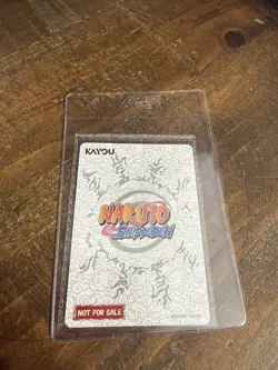 PSA Magazine X Kayou Exclusive Naruto Uzumaki SEALED Promo Card December 2025 - Image 4