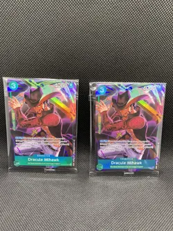 6 One Piece TCG Promo Cards (Illustration Box Vol 4 + Ace Special DON!) - Image 2