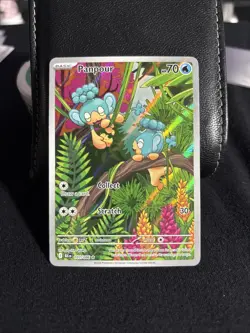 Pokemon TCG Panpour Black Bolt Illustration Card 101/086 English, Mint Condition - Image 1