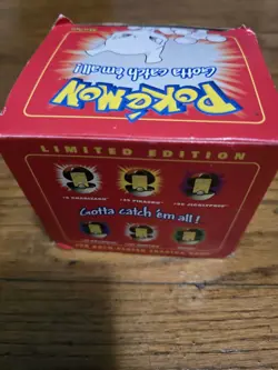 Pokemon Burger King 23k Gold Plated Trading Card Mewtwo Red Box Sealed - Image 5