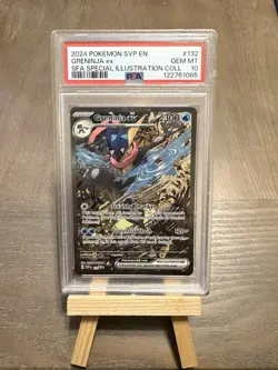 Greninja ex 132 Sv: Scarlet & Violet Promo Cards Holo PSA 10 Gem Mint English - Image 1