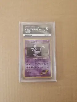 Rockets Mewtwo #150 Gym Challenge Japanese Holo Garded Pokemon Card Ace Grading - Image 1